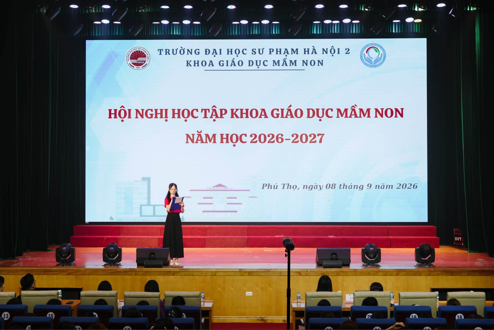 Khoa Giáo dục Mầm non tổ chức thành công Hội nghị học tập năm học 2026 – 2027: Trang bị hành trang toàn diện cho sinh viên
