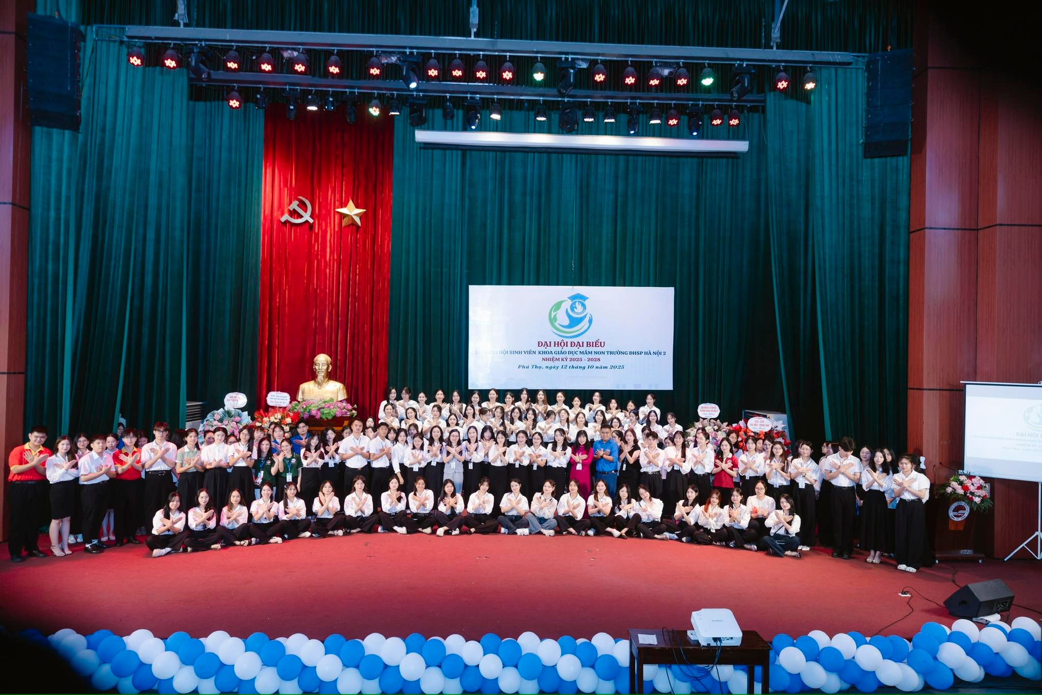 ĐẠI HỘI ĐẠI BIỂU LIÊN CHI HỘI SINH VIÊN KHOA GIÁO DỤC MẦM NON NHIỆM KỲ 2025 - 2028 THÀNH CÔNG RỰC RỠ!