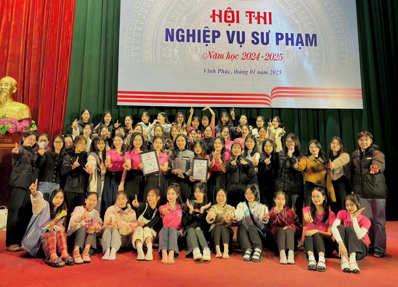 RỰC RỠ THÀNH CÔNG TẠI HỘI THI NGHIỆP VỤ SƯ PHẠM CẤP TRƯỜNG – NĂM HỌC 2024–2025