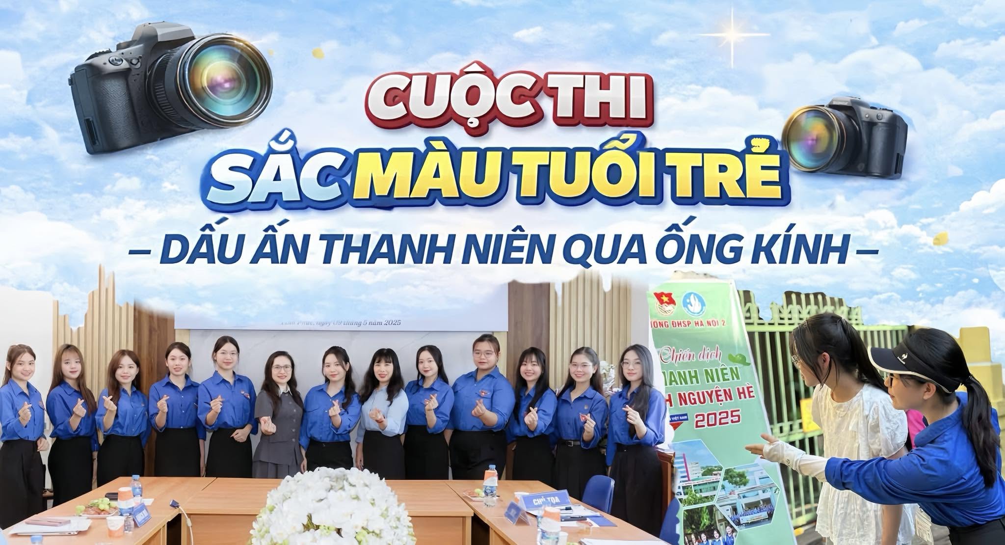 Khoa Giáo dục Mầm non phát động Cuộc thi online: “Sắc màu tuổi trẻ – Dấu ấn thanh niên qua ống kính” hưởng ứng Tháng Thanh niên